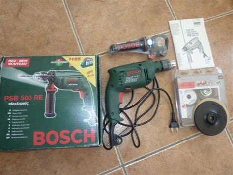 View online or download bosch psb 500 re original instructions manual, operating instructions manual. Drills - Bosch PSB 500 RE electric drill was sold for R170 ...