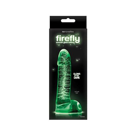 Firefly Glass Smooth Ballsey 4in Dildo Clear The Love Store Online