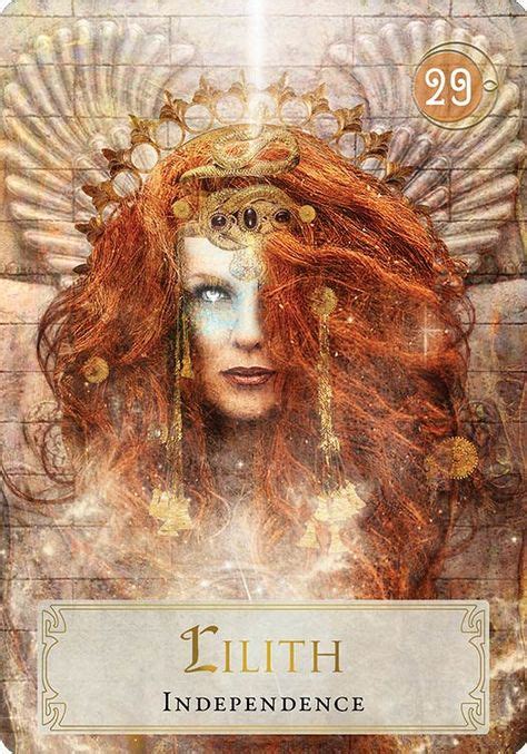 Goddess Power Oracle Lilith Independence The Jewish Goddess Lilith