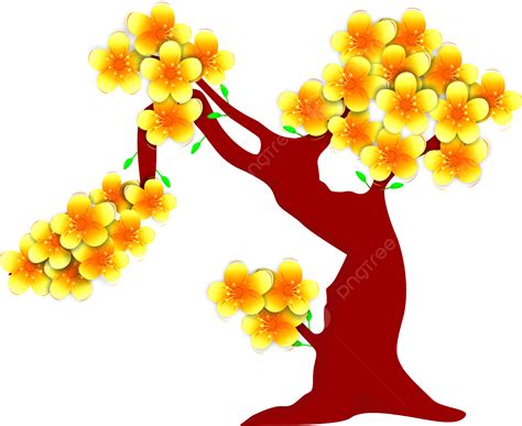 노란 살구 꽃 벡터 02 살구 꽃 복숭아 꽃 플라스틱 꽃 Png 일러스트 및 이미지 에 대한 무료 다운로드 Pngtree