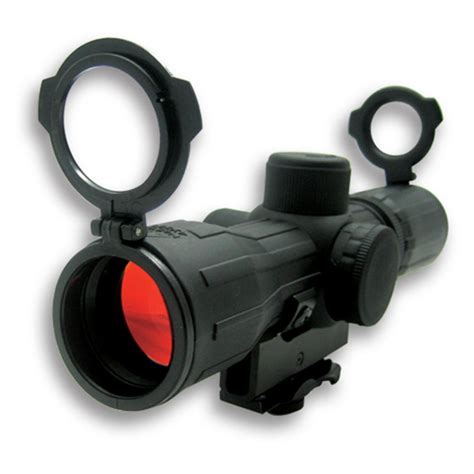 Ncstar® 4x30e Red Green Illuminated Rangefinder Reticle Compact