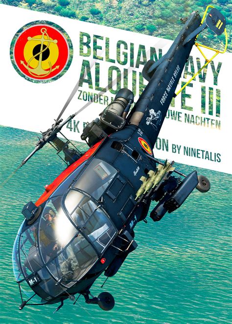 Alouette Iii Belgian Navy M 1 War Thunder Skin Ninetalis Scale