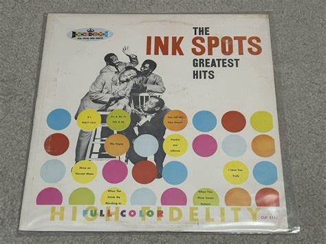 The Ink Spots Greatest Hits Vinyl Record Clp 5112 Vintage Ebay