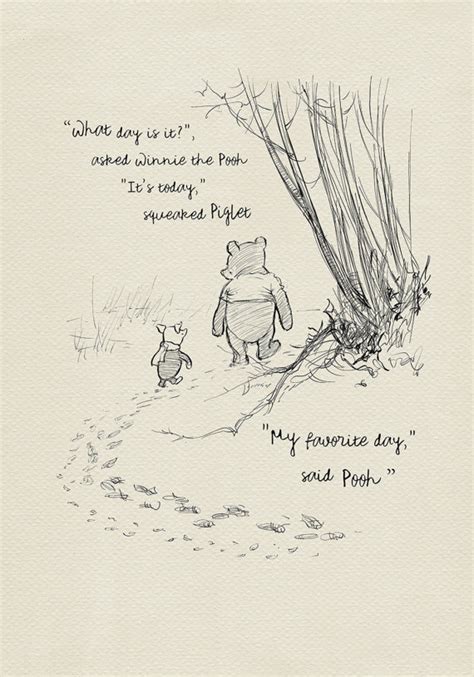 What Day Is It Asked Winnie The Pooh Pooh Quotes Classic