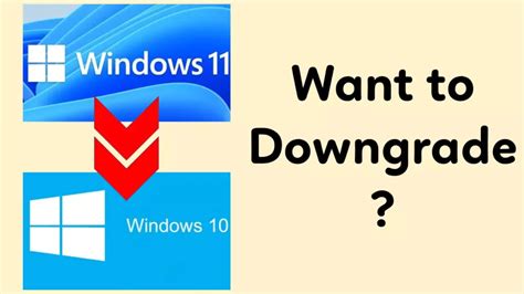 How To Downgrade Windows 11 To 10 Step By Step