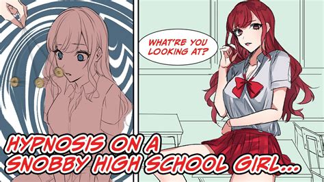 Punishing A Snobby Girl In High Babe Using Hypnosis Manga Dub YouTube