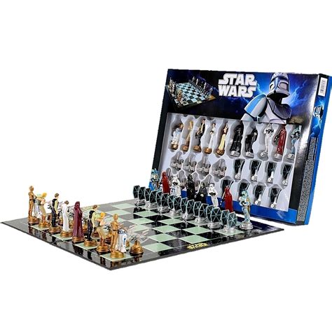 Star Wars 3d Chess Game Star Wars Chess Set Star Wars Figurines