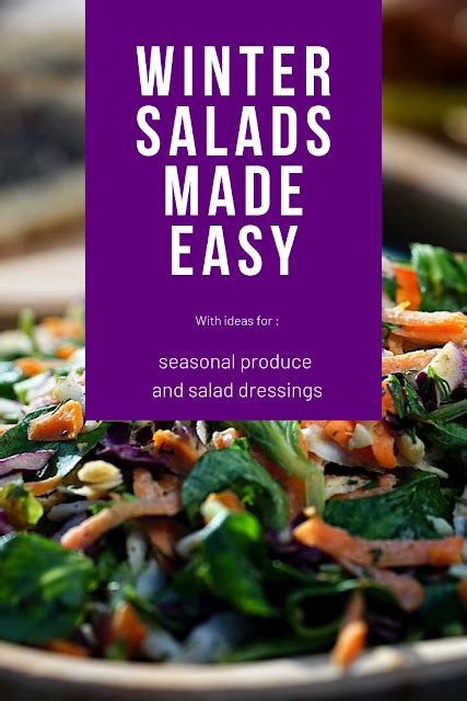 Winter Salads Made Easy Winter Salad How To Make Salad Amazing