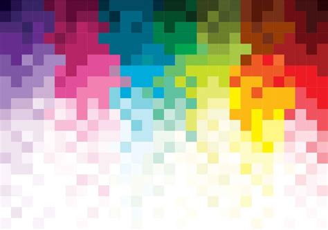 Rainbow Pattern Pixel Wall Paper Mural Buy At Ukposters