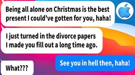 AppleMy Overbearing Husband Filed Divorce Papers On Christmas But