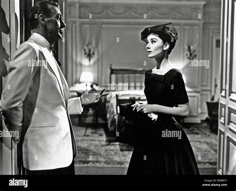Gary Cooper Audrey Hepburn Love In The Afternoon 1957 Allied