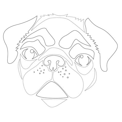 22 Downloadable Dog Breed Pumpkin Stencils Crafts Dog Stencil