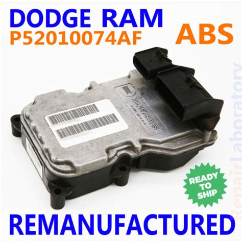 Rebuilt P52010074af 99 01 Dodge Ram 1500 2500 Abs Brake Control Module