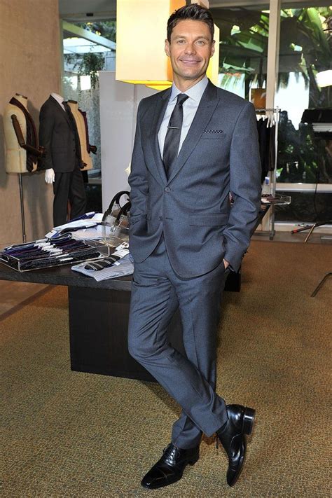 Ryan Seacrest Launches Color Coded Suit Line At Macys Business Dress