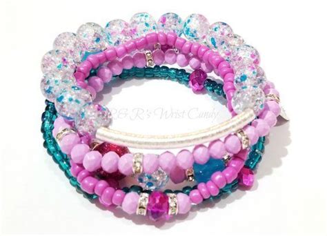 Image 0 Pink Beaded Bracelets Beaded Bracelets Handmade Beaded Jewelry