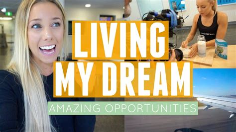Living My Dream Amazing Opportunities Jet Setting Youtube