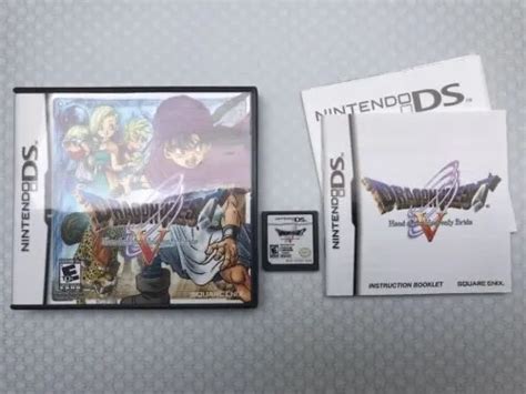 Dragon Quest V Hand Of The Heavenly Bride Nds Complete Authentic Pre Owned 17500 Picclick