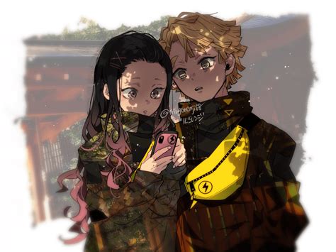 View 24 Zenitsu And Nezuko Fanart Cute