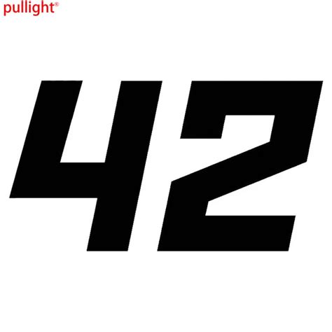 Car Covers Race Number 42 Racing Car Motocross Fashion Car Body Car