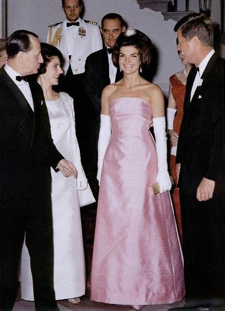 58 4 Jackie Kennedy Pink Evening Dress Jackie Kennedy Style