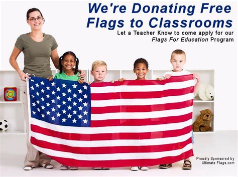 Teachers Market Free Flags For Classrooms Program From Ultimate Flags