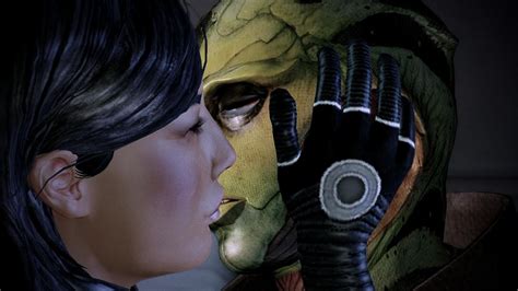 Mass Effect 2 Thane Krios Romance Hd Español Youtube