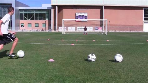 Basic Youth Soccer Drills Shooting 1 Youtube