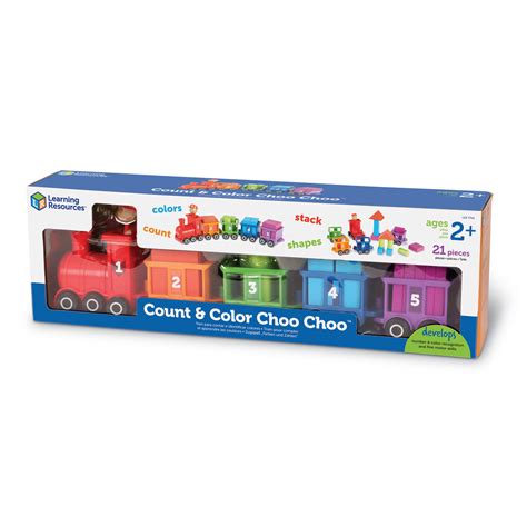 Count And Colour Choo Choo By Learning Resources Ler7742 Primary Ict