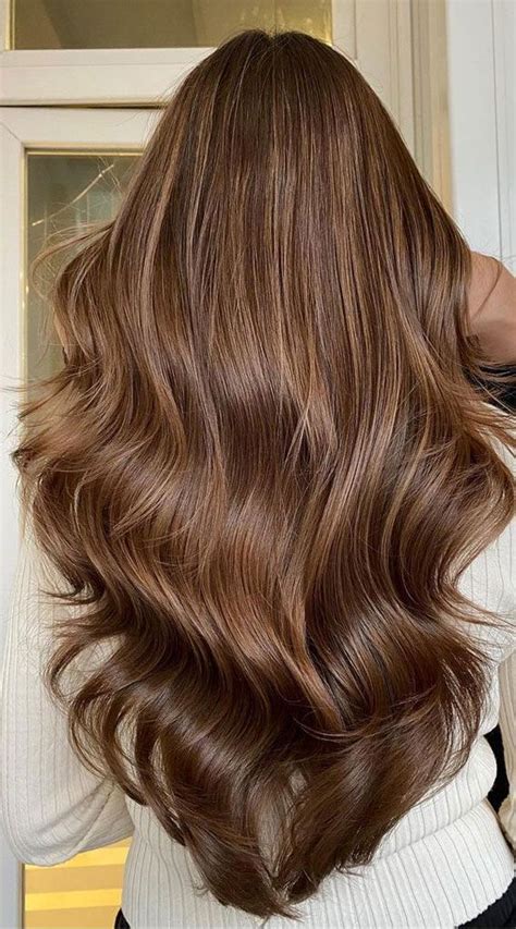70 hottest brown hair colour shades for stunning look chocolate brown layered haircut cabelo