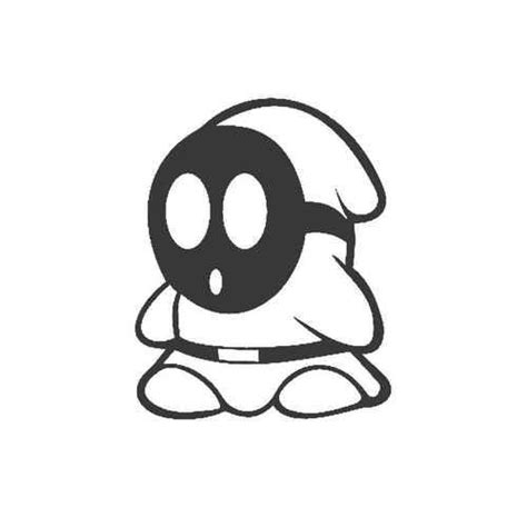 Mario Shy Guy Coloring Pages Coloring Pages