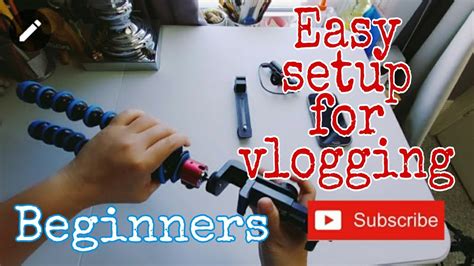 How To Setup Your Mobile Phone For Vlogging With Accessories Youtube