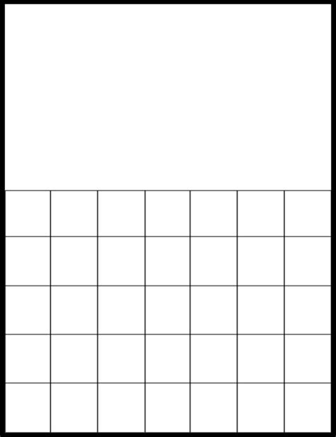 Printable Calendar Grid Printable Blank Calendar