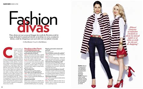 Fashion Divas In Marie Claire Absolutely Fabulous Fashion Diva