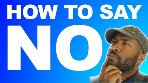 How are you holding up? How to Say NO (20 Different Ways) - YouTube