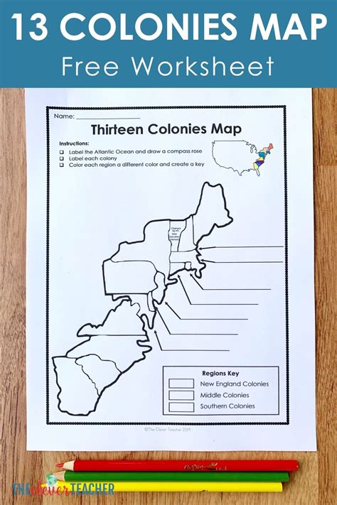 Free 13 Colonies Worksheets Printables