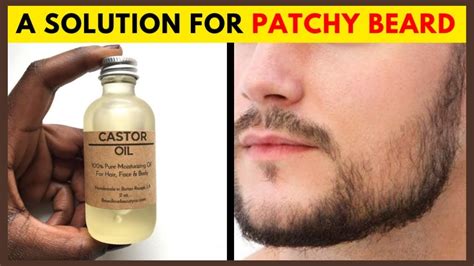 How To Use Castor Oil For Beard Growth And Its Amazing Benefits Youtube