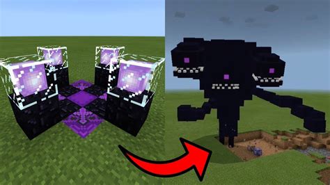 How To Get A Wither Storm In Minecraft Ender King