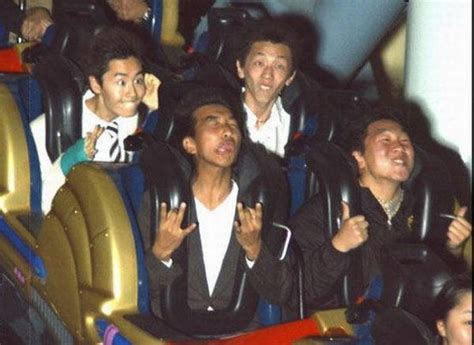 Funny Faces During Roller Coaster Ride 20 Pics