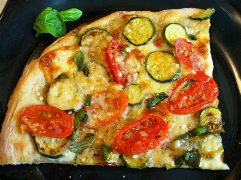 Zucchini And Tomato Pizza For Twoor More Recipe By