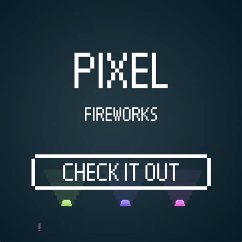 Firework And Light Pixel By Nyknck