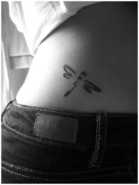 Beautiful Body Look With Dragonfly Tattoo Designs Small Dragonfly