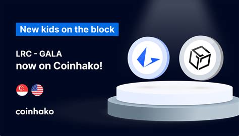 New Kids On The Block Lrc And Gala Trading Now Live On Coinhako