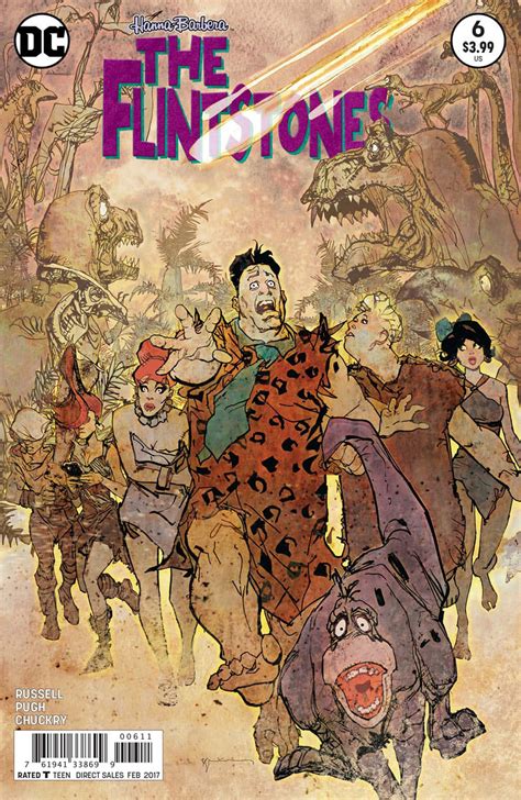 The Flintstones 6 5 Page Preview And Covers Released By Dc Comics