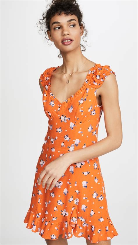 Free People Like A Lady Printed Minidress Best Summer Dresses From