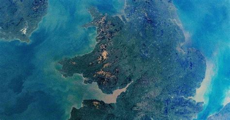 Wales From Space Credit Nasa