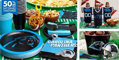 Nfl Carolina Panthers Party Supplies Decorations And Party Favors Party