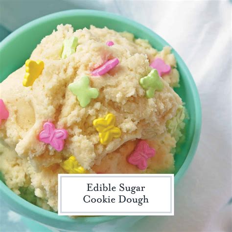 Single Serving Sugar Cookie Dough Edible Cookie Dough Recipe