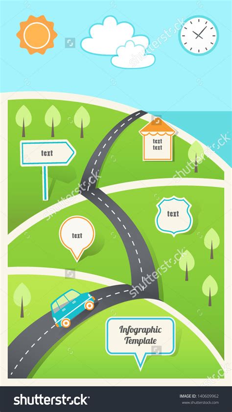 Road Trip Map Clipart Clipground