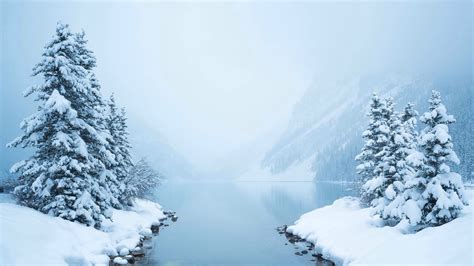 Photography Nature Winter Snow Lake Wallpapers Hd Desktop And