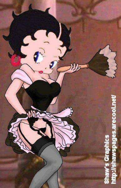 French Maid Betty Boop Popular Cartoon Characters Cartoons Comics